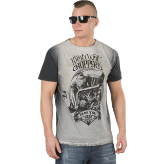 West Coast Choppers Por Vida Hættetrøje sort L