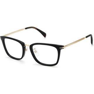DAVID BECKHAM Mand DB 7060/F 2M2 Optiske stel Acetat Sort Firkantet