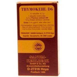 Sanum-Kehlbeck Thymokehl D6 Stikpiller - 10 stk
