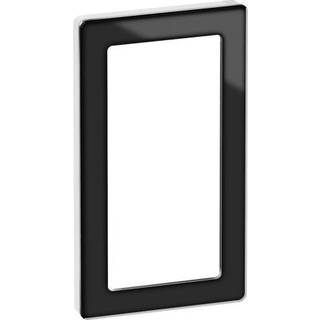 LK Fuga pure glas ramme 2M sort hvid