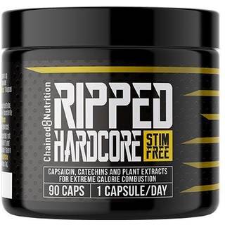 Chained Nutrition Ripped Hardcore STIM FREE, 90 caps