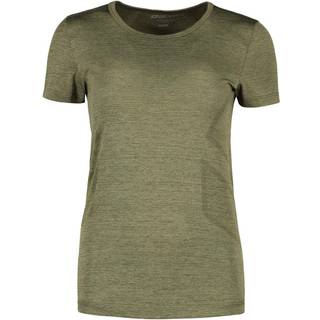 Geyser T-shirt seamless oliven melange m