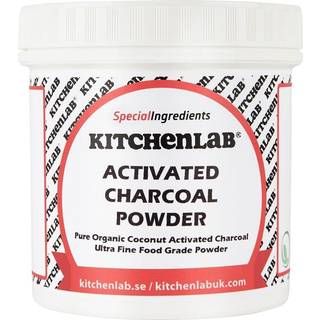 Pulver af aktivt kul (E153) - The Kitchen Lab - 100 g