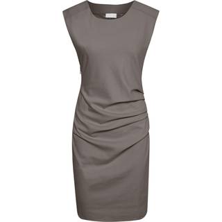 Kaffe India Round-Neck Dress Dresses 501002 Dark Grey Melange (M)