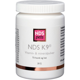 NDS K9 Multivitamin- og mineral til hund og kat - 30 g