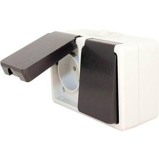 Gripo Stikkontakt Dobbel M.jord Ip54 - 7985