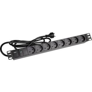 Strømpanel 19'' 8X230V Plug