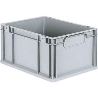 MÜLLER & SOHN Plastkasse Eurobox NextGen Economy 400x300x220mm med lukkede greb