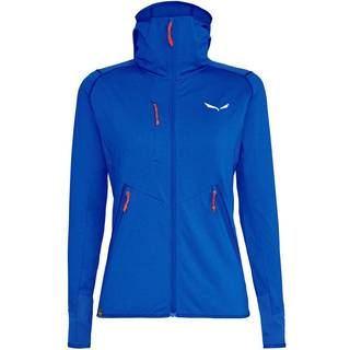 Salewa Women's Agner Hybrid Polarlite Fullzip Hoody Fleecejakke Damer størrelse 40 farve blå