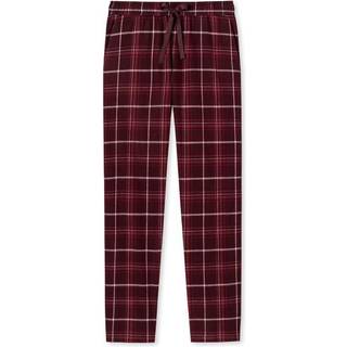 Schiesser Mix And Relax Lounge Pants Flannel - Red - 42