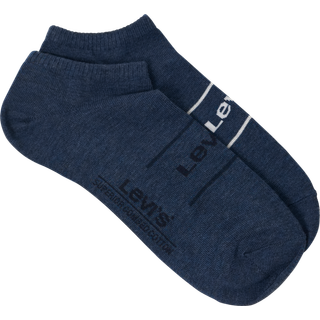 Levis 2-pak Organic Cotton Ankle Sock - Grey - Str 35/38 * Kampagne *