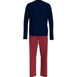 Tommy Hilfiger Original Organic Cotton Pyjama - Blue/Red - Large