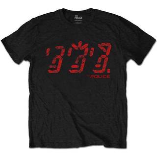 Police - The - The Police Unisex T-Shirt: Vintage Ghost (Black)
