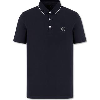 Armani Exchange Short Sleeved Polo T Shirt Navy