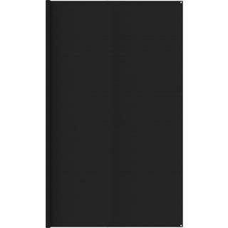 telttæppe 400x800 cm HDPE sort