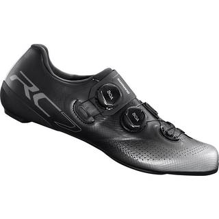 Shimano RC7 (RC702) Carbon Race sko Sort/Sølv - Skostørrelse 44,5