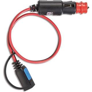 12-volt stik til cigarettænderstik for IP65-oplader, med sikring