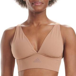 Adidas BOS Smart Micro 720 Seamless Plunge Bra - Brown - X-Large