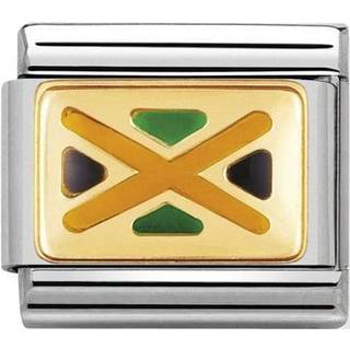 Nomination Charm Jamaica - Stainless Steel - Gold