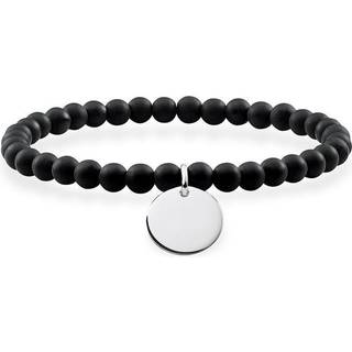 Thomas Sabo Armband - Love Bridge - Schwarz Scheibe - LBA0114-023-11 - bicolor