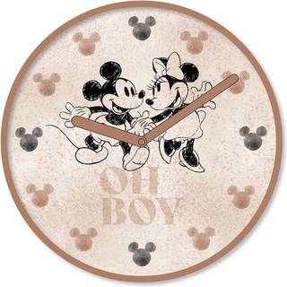 Disney  Wall Clock Mickey Mouse Blush