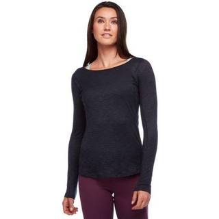 Black Diamond Rhythm Tee Dame L - Hurtigtørrende Merino Uld T-shirt til Aktivitet