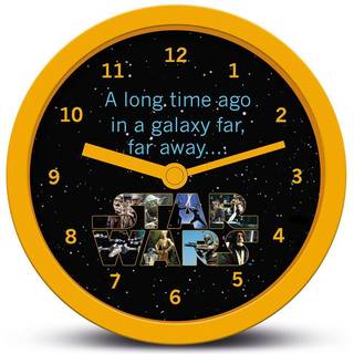 Star Wars Desk Clock Long Time Ago