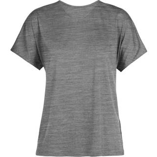 Icebreaker Women's Drayden Reversible S/S Top Merino-shirt Damer størrelse S farve blå