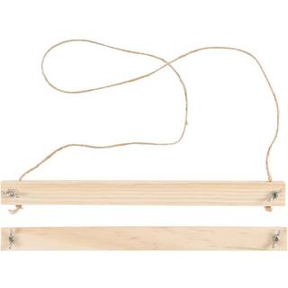 Plakatlister i træ A4 - B: 25 cm