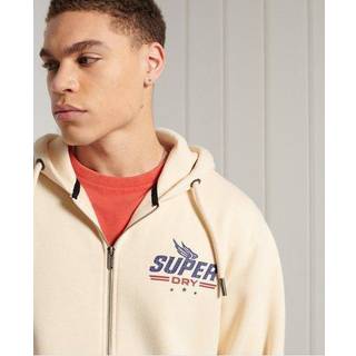 Superdry Boho hættetrøje med grafik og lynlås