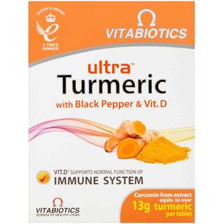 Vitabiotics - Ultra Gurkemeje 60 Kapsler
