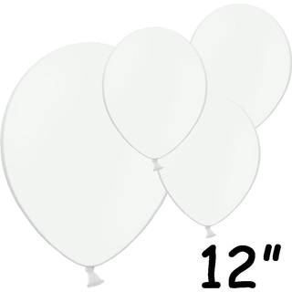 Hvide balloner 12" - 100 stk.