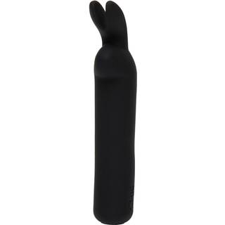 Happyrabbit Bullet - Genopladelig kaninvibrator (sort)