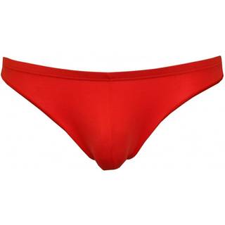 HOM Herren G-String rot Baumwolle & Mix unifarben
