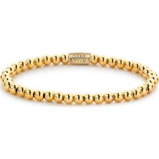 Rebel & Rose RR-40038-G-S Damen-Armband Goldfarben 4 mm