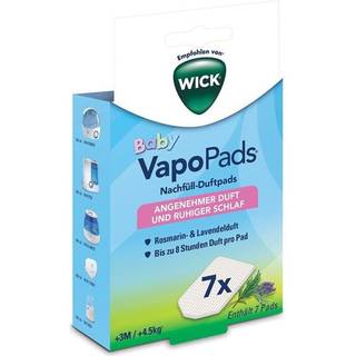 WICK Kold Luftfugter Vapo Pads Rosemary-Lavender Refill 7 Stk. (12,00 kr / 1 stk.) - 7 Stk.