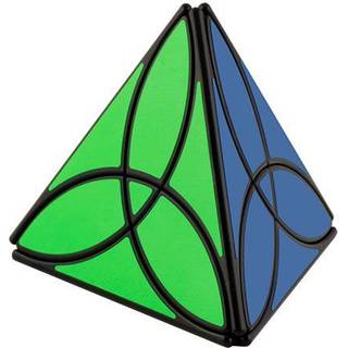 QiYi Clover Pyraminx Black