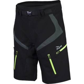 Rogelli Adventure MTB Shorts med indlæg Sort / Fluo - Størrelse Small