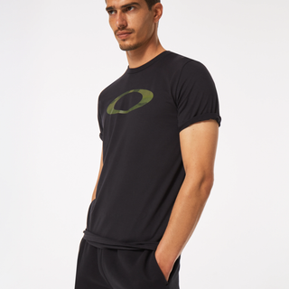 Oakley O-Bold Ellipse Funktionsshirt Herrer størrelse S farve grå