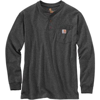 Carhartt Workwear Pocket Henley L/S Longsleeve Herrer størrelse M farve blå