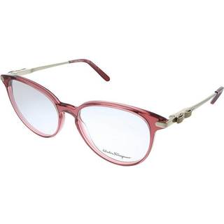 Ferragamo Kvinde SF2862 42907 623 Optiske stel Plast Rød Rund