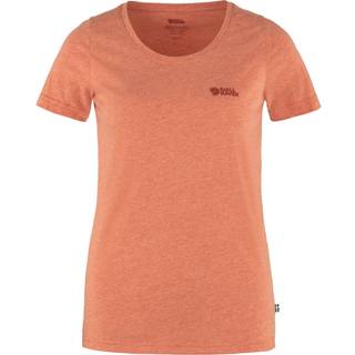 Fjällräven Women's Fjällräven Logo T-Shirt Rowan Red-Melange, XXS