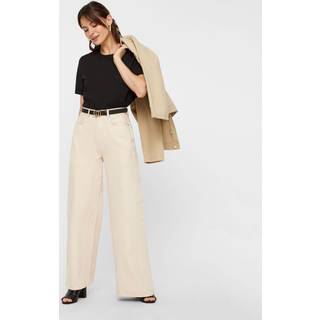 Pieces - Sort - Pcria Ss Fold Up Solid Tee Noos Bc - X-Small