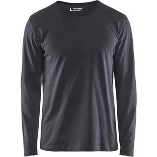 Blåkläder 3500 T-shirt lang ærme / T-shirt lang ærme - S - Mellemgrå