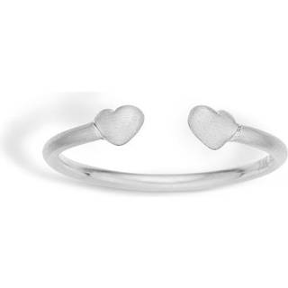 Blossom Åben Hjerte Sterling Sølv Ring 21611372