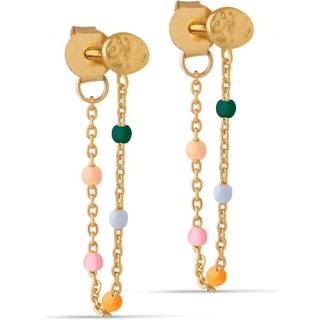 Enamel Lola Dreamy Øreringe i Forgyldt Sølv
