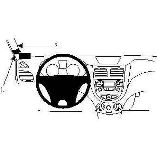 ProClip Monteringsbygel Hyundai Accent 10-15, Vänster