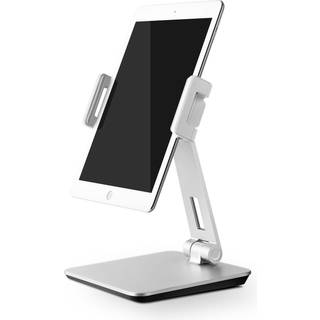 WERGON - Oslo - iPhone / Smartphone / Tablet - Aluminium Justerbar Design holder 7-13 - Sølv