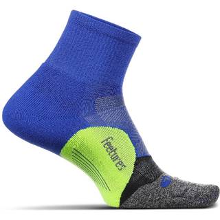 Feetures Elite Ultra Light Quarter Strømper - Blå, Størrelse 34-37 til Løb