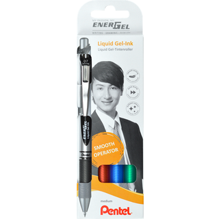 Pentel Energel BL77 Rollerpen | 4 klassiske farver